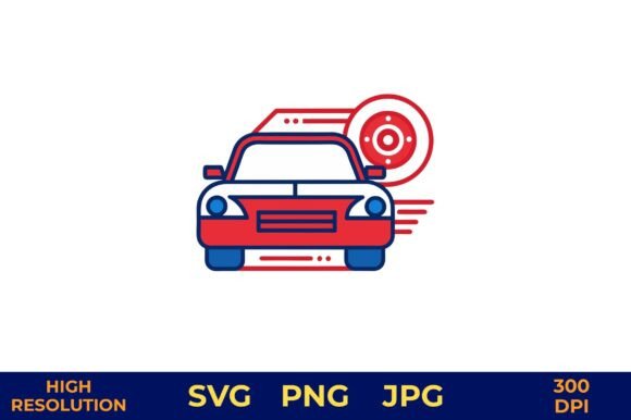 Car Diagnostic Tool Icon: A Versatile Design for Automotive and Creative Use