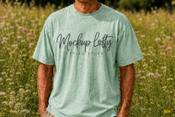 Chalky Mint Mockup for Creative Design