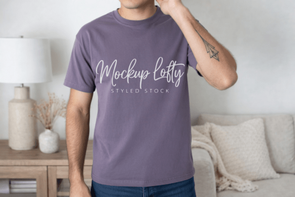 Comfort Colors 1717 Wine Mockup: A Versatile Tool for Designers and Creators
