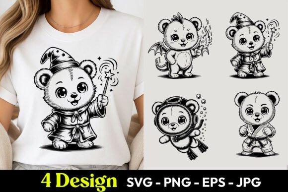 Cute Panda Character SVG PNG: A Strategic Tool for Modern Creativity and Branding
