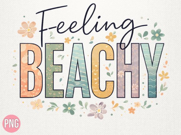 Discover the Retro Feeling Beachy Summer Beach PNG