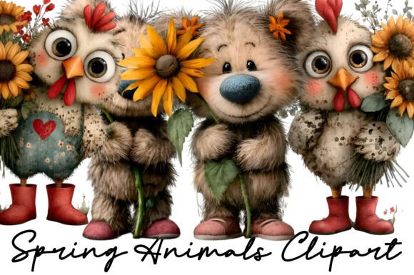Free Spring Animals Clipart: Vibrant, Versatile & Ready for Your Creative Projects