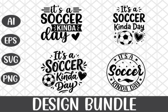 It’s a Soccer Kinda Day SVG Bundle: A Creative Resource for Everyday Design