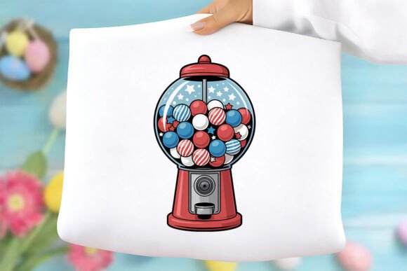 Patriotic Candy PNGs for the 4th of July: High-Resolution Digital Designs You Can Use Right Away