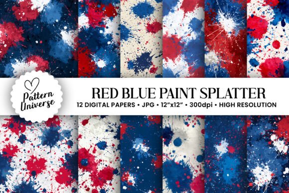 Patriotic Fireworks Balloons Pattern: A Versatile Design for Creative Projects