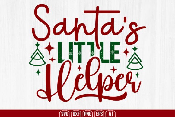 Santa’s Little Helper Svg – A Versatile Digital Design Tool